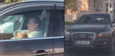 Șoferiță din Chișinău, surprinsă în timp ce își alăpta copilul din mers VIDEO | Demamici.ro