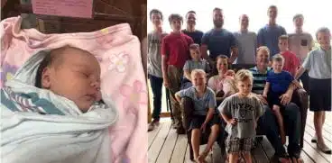 După 14 băieți, o familie din SUA sărbătorește venirea pe lume a unei fetițe | Demamici.ro