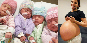 A devenit mămică de cvadrupleți după ce  s-a luptat cu infertilitatea ani în șir | Demamici.ro