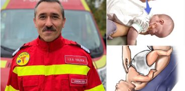 El este George, pompierul de la ISU Tulcea care a salvat de la moarte un bebeluș de 28 de zile. Copilul se înecase cu lapte | Demamici.ro