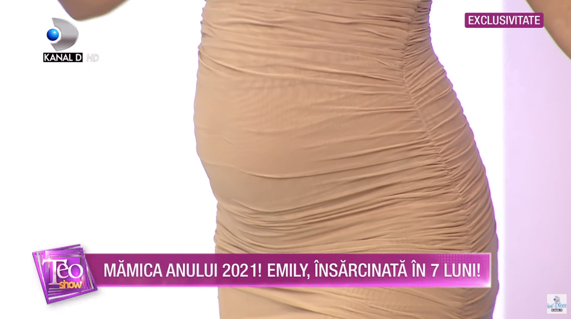 Emily Burghelea, fostă concurentă „Bravo, ai stil”, însărcinată în 7 luni! VIDEO | Demamici.ro