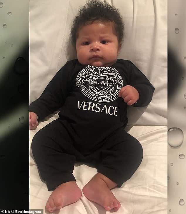 Nicki Minaj a topit inimile cu prima fotografie cu bebelușul ei, dezvăluită abia la 3 luni de la naștere