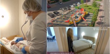 Părinți prin reproducere umană asistată. Cum arată apartamentele în care sunt cazați clienții clinicii BioTexCom în timpul șederii lor în Kiev VIDEO | Demamici.ro