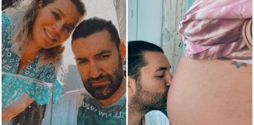 Sarcina Ginei Pistol, pe ultima sută de metri. Smiley a marcat momentul cu o fotografie superbă | Demamici.ro