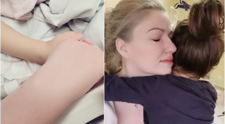 Alături de Sofia Emilia: „Mami, nu-mi da drumul din brațele tale!” La doar 4 ani, micuța luptă cu o formă rară de cancer cerebral | Demamici.ro