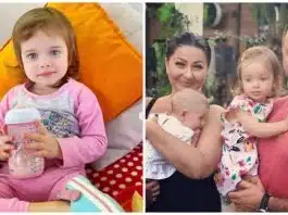 Sărbătoare în familia Gabrielei Cristea. Fetița cea mică, Thea Iris, a împlinit 2 ani | Demamici.ro