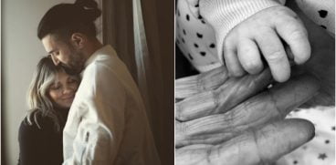 Smiley și-a dus fetița în vizită la bunica lui: „O intalnire superbă între mâna care m-a crescut și mânuța puiul de om pe care îl voi crește eu” | Demamici.ro