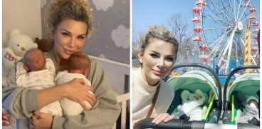 Imagine emoționantă cu gemenii Alinei Laufer: „Fiecare clipa alaturi de ei este un dar de la Dumnezeu” | Demamici.ro