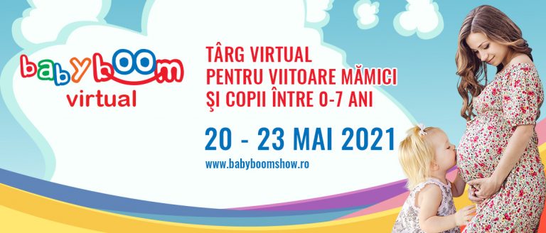 Astăzi se deschide Baby Boom Show Virtual, cel mai mare târg online pentru copii şi viitoare mămici | Demamici.ro