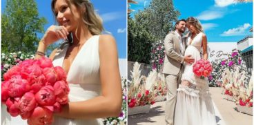 Gabriela Prisăcariu și Dani Oțil s-au căsătorit. Mireasa, superbă în luna a șasea de sarcină | Demamici.ro