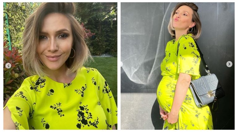 Adela Popescu, superbă în săptămâna 32 de sarcină: 