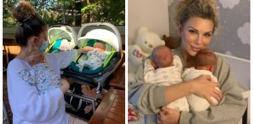 Alina Laufer, ipostază emoționantă în parc cu gemenii. Mămica a explicat de ce nu își botează copiii | Demamici.ro