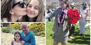 Irinuca a absolvit clasa a VIII-a la școala din America. Părinții, Monica Gabor și Irinel Columbeanu, extrem de mândri | Demamici.ro