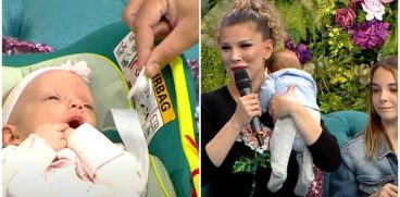 Alina Laufer, prima apariție cu gemenii la TV. Fiica cea mare, Karina, ajutorul ei de nădejde VIDEO | Demamici.ro