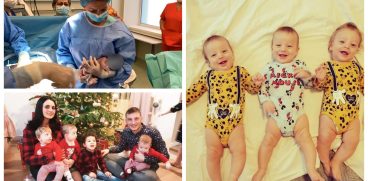 Mamă cu un singur ovar, de 3 ori mămică. Tripleții minune de la Iași au împlinit un an! Cum arată cei trei frățiori | Demamici.ro