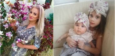 Sânziana Buruiană, botez ca-n povești pentru „Zulufița”. Cristale Swarovski și rochii asortate | Demamici.ro