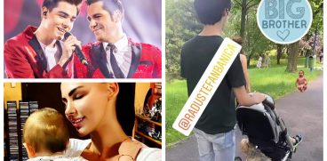 Imagini unice cu cei doi fii ai lui Ștefan Bănică Jr. Radu Ștefan Bănică la plimbare, grijuliu, cu frățiorul mai mic | Demamici.ro
