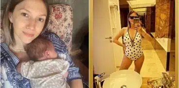 Adela Popescu, în costum de baie, la nicio lună după ce-a născut a treia oară | Demamici.ro