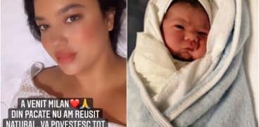 Larisa Udilă a născut prin cezariană după multe ore de travaliu: „Din păcate nu am reușit natural!” | Demamici.ro