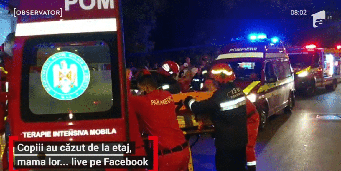 Gemeni de doi ani din Ploiești au murit după ce au căzut de la etajul 10. Mama făcea live pe Facebook | Demamici.ro