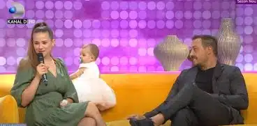 Ștefan Stan, de două ori tată de fată. Simona, soția lui, este însărcinată în patru luni VIDEO | Demamici.ro