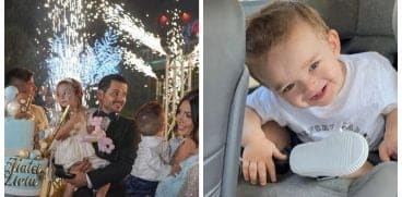 Liviu Vârciu și Anda Călin și-au botezat băiețelul. Petrecere cu multe vedete și foc de artificii | Demamici.ro