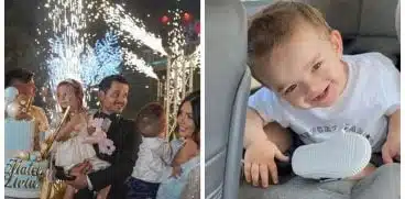 Liviu Vârciu și Anda Călin și-au botezat băiețelul. Petrecere cu multe vedete și foc de artificii | Demamici.ro