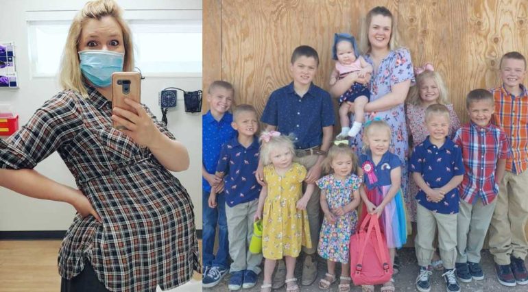 O mamă de 37 de ani este însărcinată cu bebelușul numărul 12. În ultimii 11 ani a fost mereu gravidă