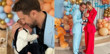 Dani Oțil și Gabriela Prisăcariu și-au botezat băiețelul. Primele imagini de la creștinarea micuțului Luca Tiago | Demamici.ro