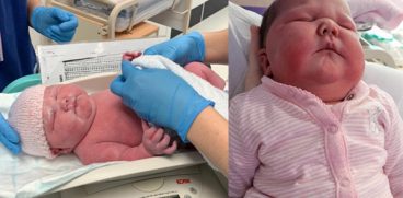 Record într-o maternitate din SUA! Cel mai dolofan bebeluș născut acolo, în 2021, o fetiță de aproape 6,5 kilograme | Demamici.ro