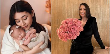 Primele fotografii cu chipul fetiței lui Nicole Cherry: „Ea este minunea mea, Anastasia” | Demamici.ro