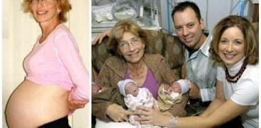 Mamă de tripleți la 55 de ani. Nou record – cea mai în vârstă femeie care a născut tripleți | Demamici.ro