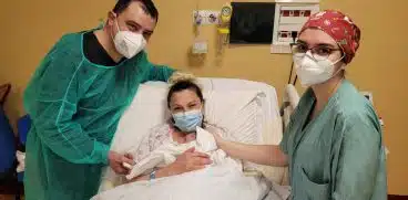 Aurora Isabela, fiica unui cuplu de români, primul bebelulș venit pe lume în 2022 într-un spital din Italia | Demamici.ro