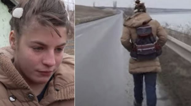 O elevă din Iași merge și 26 de km pe jos ca să ajungă la școală: 