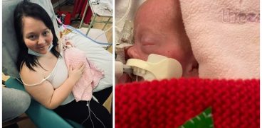 O mamă a născut prematur un bebeluș supraviețuitor de doar 425 de grame: „Era cât un pachet de biscuiți” | Demamici.ro