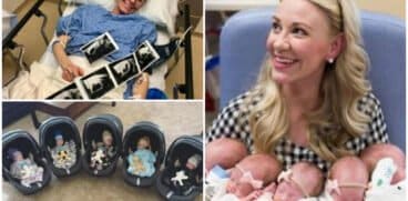 O mamă și-a dorit cu ardoare al treilea copil, ca să fie familia completă. La ecografie a aflat că are cvintupleți | Demamici.ro