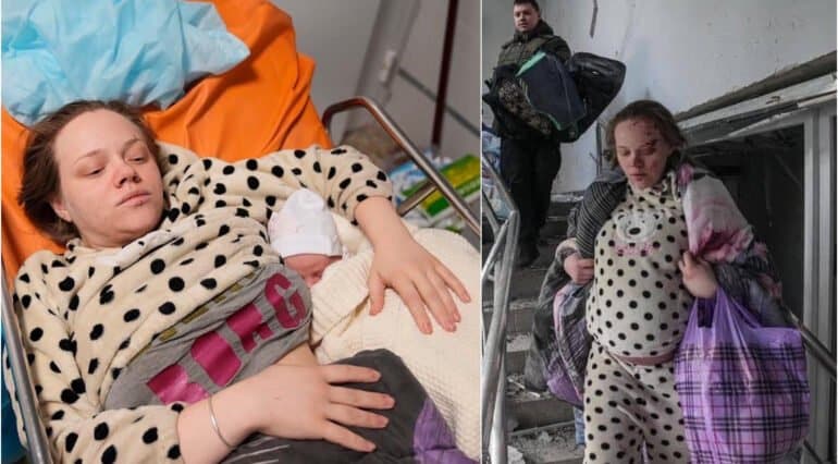 Mariana, gravida rănită în maternitatea din Mariupol, a născut o fetiță sănătoasă: „Sunt bine, dar este frig și bombardamentele nu se opresc!” | Demamici.ro