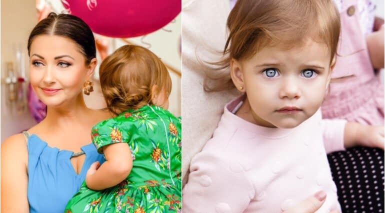Iris, fetița cea mică a Gabrielei Cristea și a lui Tavi Clonda, a împlinit 3 ani: „Nu mai concep viața fără tine!” | Demamici.ro