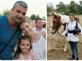 Aurelian Temișan, mândru tată de fată! Micuța Dora are 11 ani și a moștenit carisma părinților ei | Demamici.ro