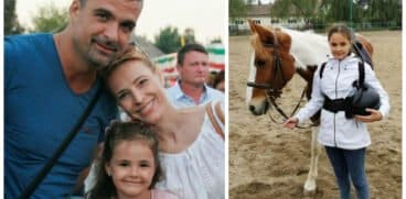 Aurelian Temișan, mândru tată de fată! Micuța Dora are 11 ani și a moștenit carisma părinților ei | Demamici.ro