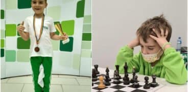Iustin, un băiețel de 7 ani din Iași, a devenit cel mai bun jucător de șah din lume. Bunicul l-a învățat să joace, înainte să moară | Demamici.ro
