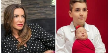 Ce frumoși sunt copiii Marei Bănică! Micuța Donca, ședință foto în brațele frățiorului mai mare, Dima | Demamici.ro