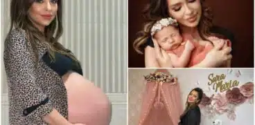 Celia, prima fotografie alături de fetița nou-născută: „Scumpa mea, Sara Maria, inima noastră îți aparține!” | Demamici.ro
