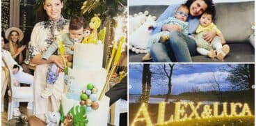 Ramona Păuleanu și-a botezat unul dintre gemeni. Micuțul Luca a stat internat în spital 9 luni: „Nașul i-a pus și numele Lazăr, pentru că realmente a înviat din morți” | Demamici.ro