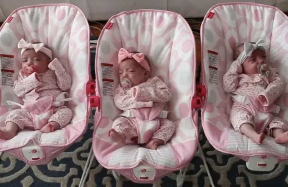 O mamă a adus pe lume o pereche de tripleți cu adevărat speciali: "Astfel de cazuri apar o dată la un milion" |Demamici.ro