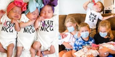 O mamă a născut tripleți identici. Un caz la 200 de milioane de naşteri | Demamici.ro