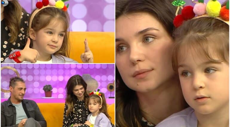 Alice Cavaleru, însărcinată cu al doilea copil, apariție adorabilă alături de Vladimir Drăghia și fetița lor. Ce mare și frumoasă s-a făcut Zora!