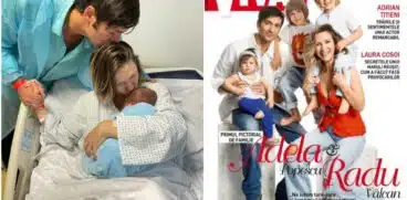 Adela Popescu și Radu Vâlcan, primele imagini cu familia completă. Așa arată Adrian, mezinul de 10 luni | Demamici.ro