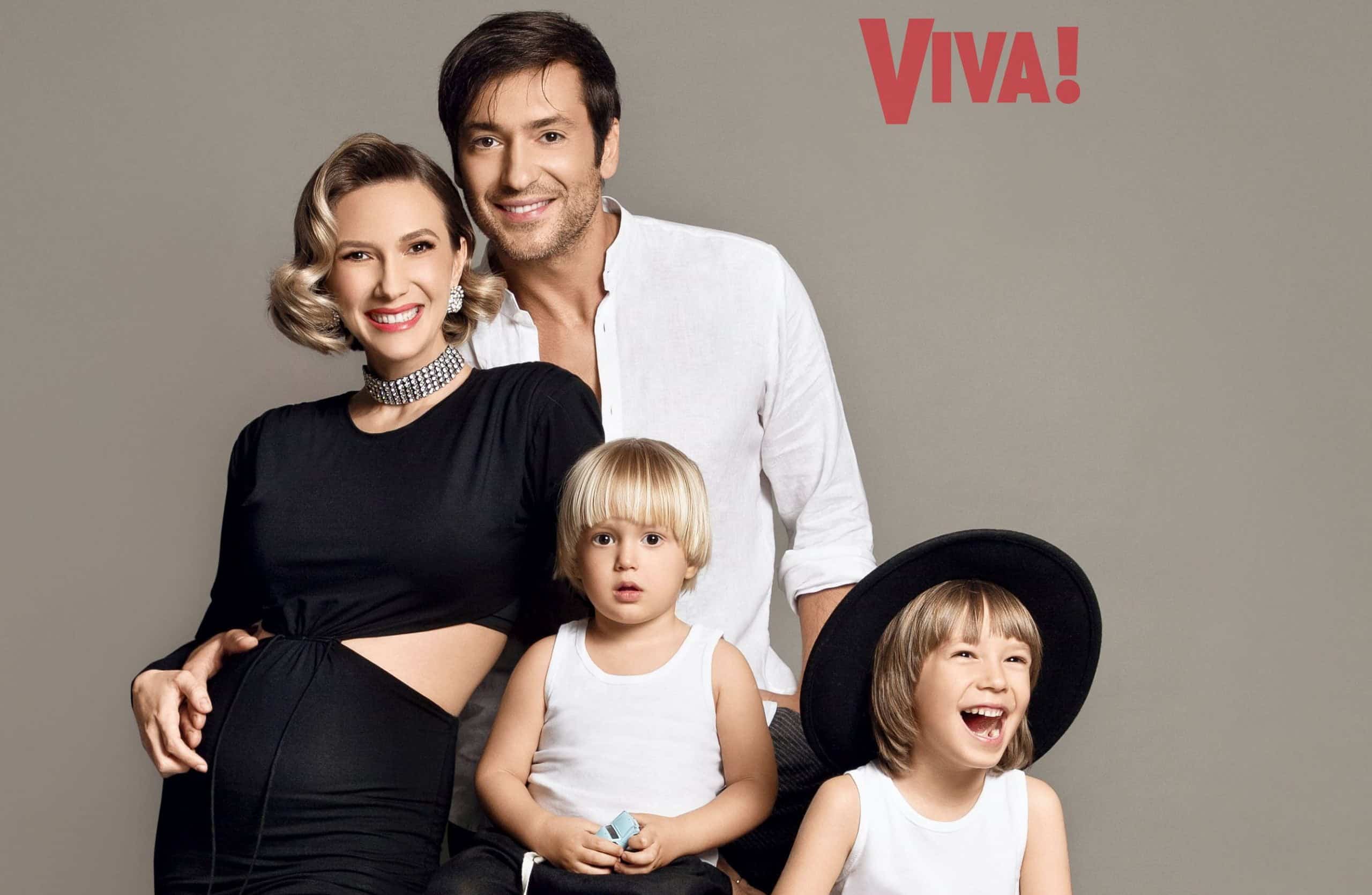 Adela Popescu și Radu Vâlcan, primele imagini cu familia completă. Așa arată Adrian, mezinul de 10 luni