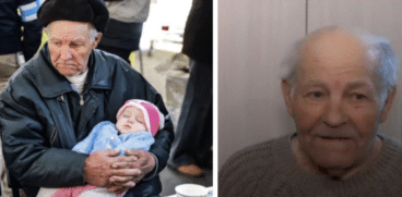 Un bunic de 84 de ani are grijă de nepoțică, într-un refugiu din Ucraina: „Am legănat-o și pentru ca ea să nu vadă niciodată ceea ce am văzut eu” | Demamici.ro